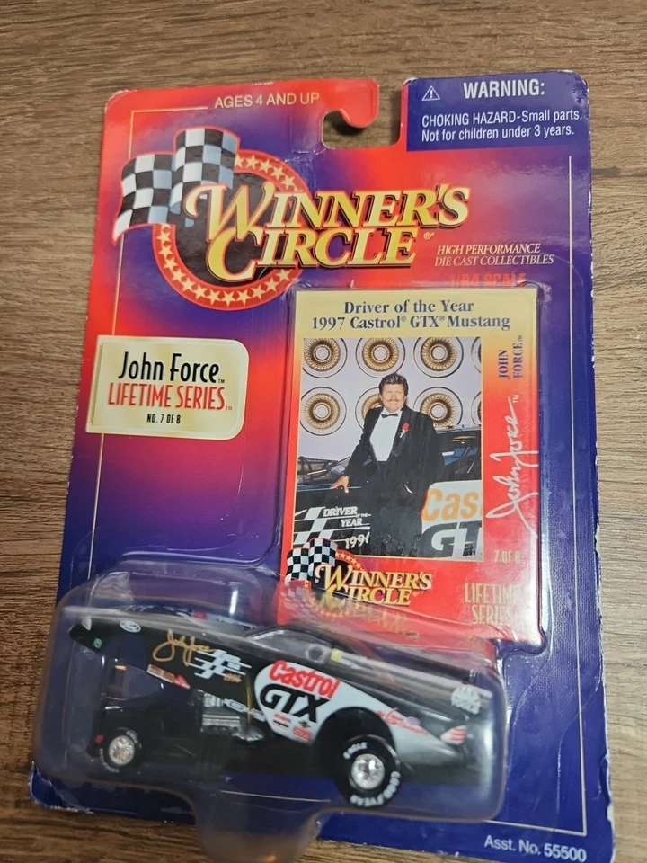 John Force Castrol GTX 1997 Mustang Winners Circle Lifetime Series 1:64 Nuevo   Foto 1 de 4