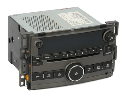 Chevrolet HHR 2009-2011 radio AM FM reproductor de CD único 20919522 código opcional US8 Foto 1 de 4