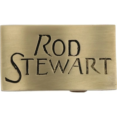 黄铜杆 斯图尔特 摇滚 英国音乐 Maggie May Band 1970 年代 复古皮带扣 — 第 1/4 张图片