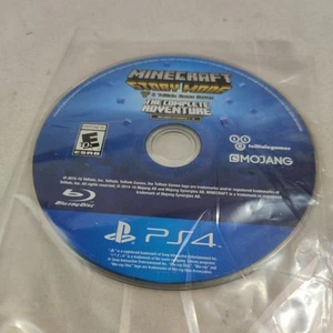 DISC ONLY - Minecraft: Story Mode: The Complete Adventure (PS4, 2016) TESTED - Picture 1 of 3