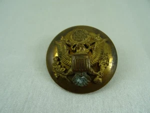 Vintage Presidential Seal Brass Metal Hat Pin E Pluribus Unum 1.5" - Picture 1 of 17