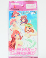 BUSHIROAD Movie The Quintessential Quintuplets Trading Card Collection Clear