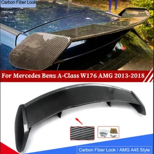 Rear Spoiler Wing GT For Mercedes Benz A-Class W176 AMG 2013-2018 AMG A45 Style - Picture 1 of 15