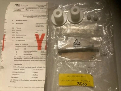 Drossel Leistungsreduzierung auf 25 KW 34 PS Yamaha TDM 850 KIT-TDM85-25-96 NOS - Bild 1 von 2