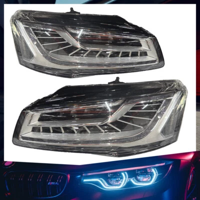 Faros Matrix lado L + R para Audi A8 D4 2014-2017 OEM 4H0941783 4H0941784 Foto 1 de 4
