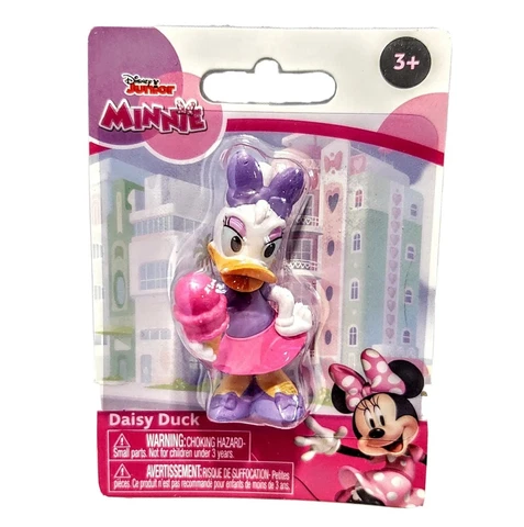 Disney Junior Minnie Daisy Duck Toy Minature Action Figure Figurine Cake Topper Cover