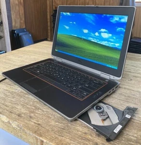14.1" Dell Laptop E6420/30 Vintage Windows XP Pro 32 Bit i5 2ghz 4gb 160gb DVD - Picture 1 of 7