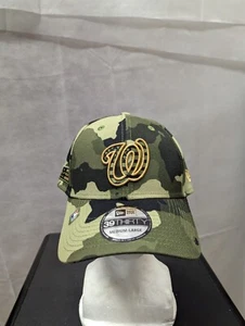 NWS Washington Nationals 2022 Memorial Day New Era 39thirty M/L MLB - Picture 1 of 7