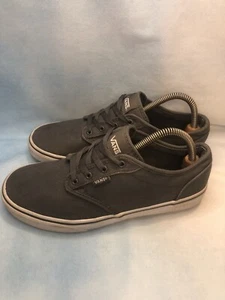 Vans Kids Classic Lace-Up Suede Sneakers Gray Size 7 - Picture 1 of 8