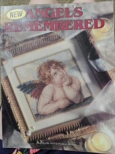 Angels Remembered(1996, Leisure Arts) Counted Cross Stitch PB  Patterns/ColorKey - Picture 1 of 10