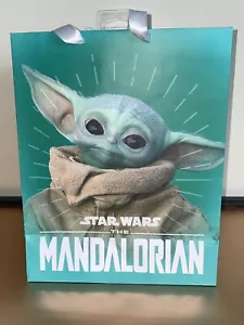Star Wars Mandalorian Baby Yoda Gift Bag 13”x 10" - Picture 1 of 10