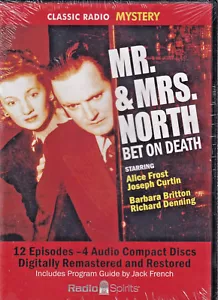 MR. AND MRS. NORTH : Bet on Death CLASSIC RADIO MYSTERY (2008 CD) (D) - Foto 1 di 2