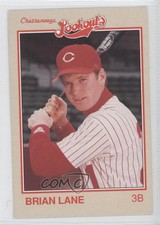 1989 Grand Slam Chattanooga Lookouts Brian Lane Brooks Lawrence #14