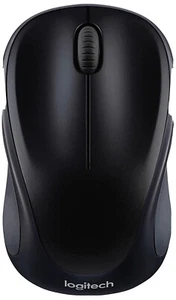 Logitech M317 Wireless Optical Mouse 2.4 GHz with USB Receiver- Black 910-003416 - Picture 1 of 5