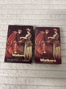 Vintage Walkers SPIELKARTEN Shortbread Schottland Werbung Standard Deck - Bild 1 von 8