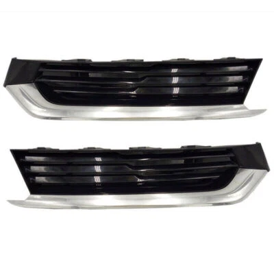 Parachoques delantero para Cadillac CT6 2016-2018, L&R luz de conducción antiniebla bisel cubierta rejilla Foto 1 de 4