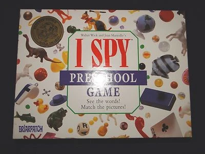 I Spy Preschool Game 100% COMPLETE Briarpatch 1997 Puzzle Matching Riddle  - Image 1 of 4
