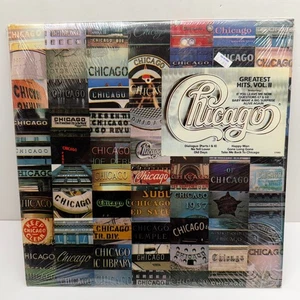 CHICAGO GREATEST HITS VOLUME II LP RECORD VINYL 1981 COLUMBIA FC 37682 w/ Shrink - Picture 1 of 9