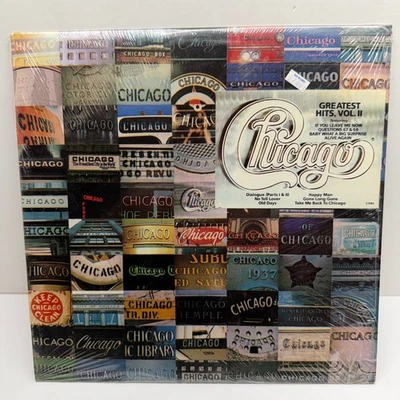 CHICAGO GREATEST HITS VOLUME II LP RECORD VINYL 1981 COLUMBIA FC 37682 w/ Shrink - Image 1 of 4