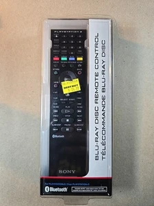 Sony PlayStation 3 Blu-ray Disc Remote Control with Bluetooth BRAND NEW, SEALED - Picture 1 of 5