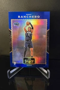 #'ed/75 🔥 PAOLO BANCHERO 2024-25 Panini Select Score Throwback Blue Prizm No. 6 - Picture 1 of 2