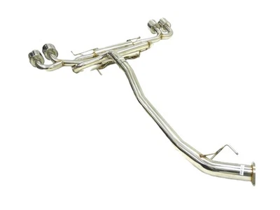 OBX Stainless Catback Exhaust System 08-19 Nissan GT-R R35 VR38DETT V6 Quad Tips Foto 1 de 4