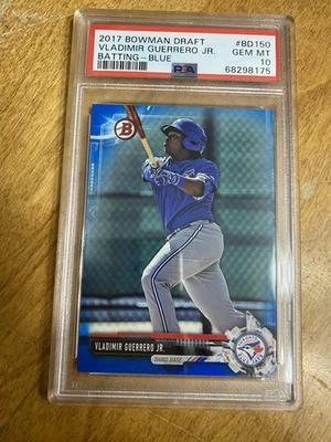 Bowman Draft Blue 122/150 2017 Vladimir Guerrero Jr POP 3 Foto 1 de 2