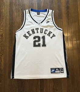 Nike Jersey Mens XL Kentucky Wildcats Tayshaun Prince #21 Basketball NCAA 2002 - Picture 1 of 11
