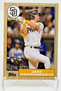 Jake Cronenworth 2022 Topps Archives 1987 Redux Wood Parallel Card #259 - Picture 1 of 2