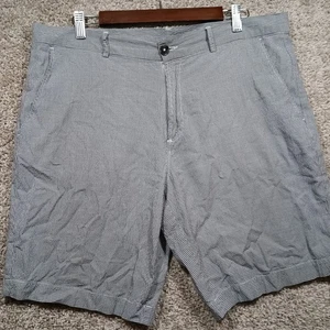 Vintage Lacoste Gingham Plaid Shorts Men's Size 36 Preppy Casual Chino Shorts - Picture 1 of 5