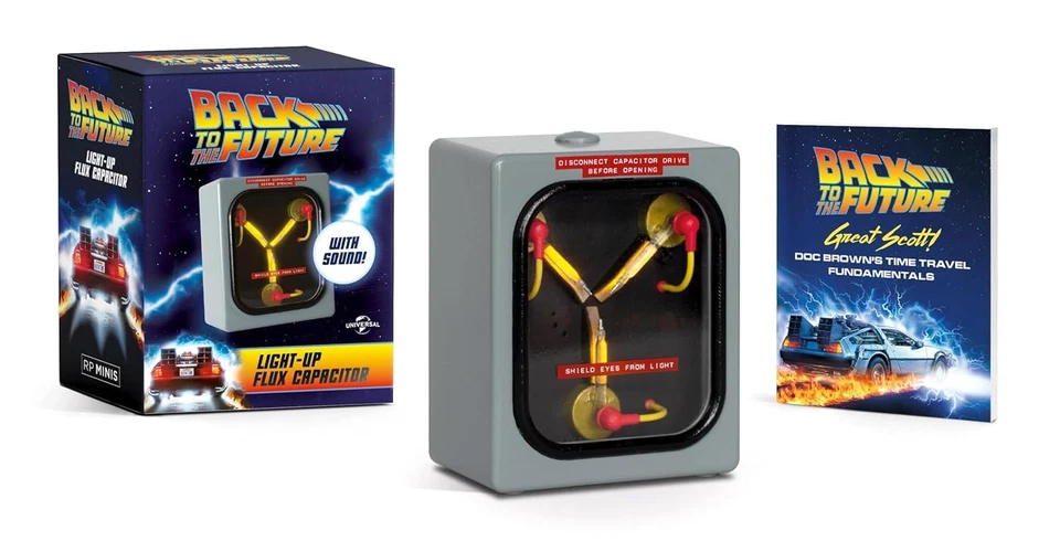 Back to the Future: Light-Up Flux Capacitor : With Sound! by Adam Beechen (2024, Trade Paperback)