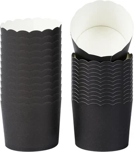 Panificio 6 Ounce Cupcake Wrappers, 200 Scalloped Baking Cups Restaurantware NEW - Bild 1 von 13