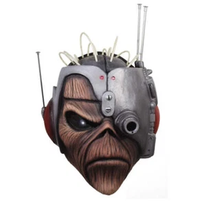 Iron Maiden Trick Or Treat Studios Somewhere In Time Eddie Mask Adult Halloween - Foto 1 di 1