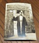VINTAGE POSTCARD EASTERN SCRIBE ETHNIC R/P TRADITIONAL COSTUME 