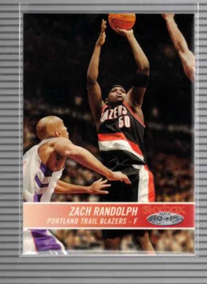 2004-05 Hoops Portland Trail Blazers Basketball Card #115 Zach Randolph - Image 1 of 2