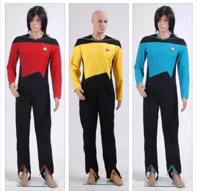 Mono de nave espacial Star Trek Uniforme Carnaval Disfraz Halloween Fiesta Multicolor Foto 1 de 4