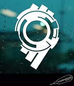 Ghost in the Shell Stand Alone STICKER VINYL DECAL MANGA MOTOKO SECTION 9 - Foto 1 di 3
