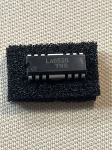 Je 1 ~ LA6520 ~ Intergrated Circuit ~ Sanyo ~ Dip Package ~ NOS - Bild 1 von 3