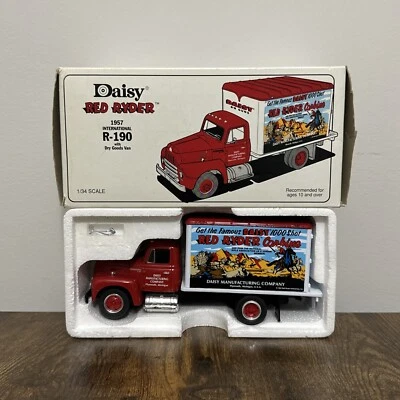 Vintage Daisy Red Ryder 1957 International R-190 With Dry Goods Van #10-0125 NOS - Image 1 of 4