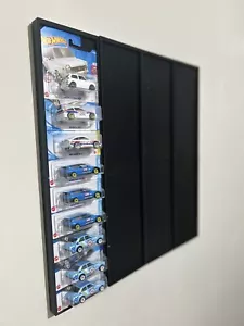 Modular Hot Wheels Diecast 1:64 CARD Display Wall Shelf Toy Storage CUSTOMIZE - Picture 1 of 17