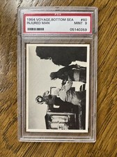 1964 Donruss Voyage To The Bottom Of The Sea #60 Injured Man PSA 9 MINT