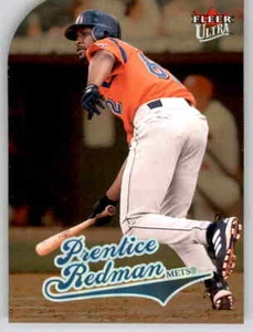 2004 Fleer Ultra Gold Medallion Die Cut Prentice Redman Foil Refractor Mets #212 - Picture 1 of 2
