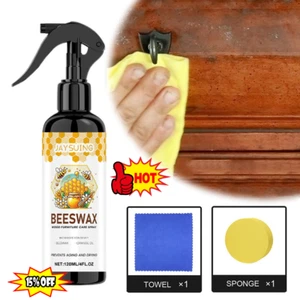Beeswax Polish for Wood & Furniture 100% Natural of Traditional Wood Wax Fi - - Picture 1 of 18