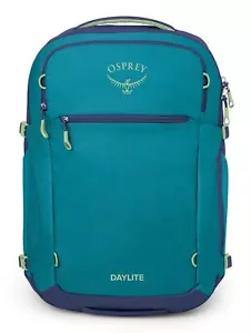 Osprey Daylite Carry-On Travel Pack 44 Rucksack Blue Spikemoss / Alkaline Neu - Bild 1 von 5