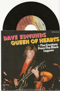 DAVE EDMUNDS QUEEN OF HEARTS ORIGINAL SINGLE FROM GERMANY - Picture 1 of 2