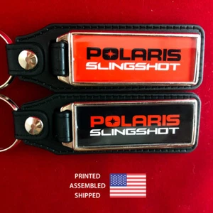Key Fobs Key Ring Keychain for Polaris Slingshot (2-Pack) - Picture 1 of 4