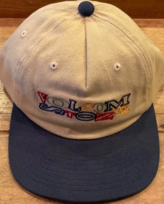 VOLCOM STONE YOUTH SNAPBACK CANVAS ( YOUTH ONE SIZE ) PREOWNED - Image 1 of 4