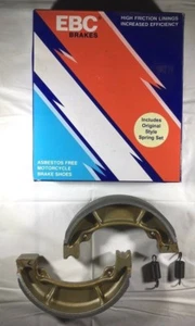 NUEVO DE LOTE ANTIGUO HONDA XL250 - XR500 - XL500 - XL600 - NS650 EBC 318 ZAPATOS DE FRENO DE MOTOCICLETA - Imagen 1 de 4