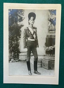 Antique Imperial Russian Photo Grand Duke Dmitri Romanov Grenadier Regiment - Picture 1 of 4