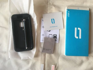 ULAK BLACK MATTE CELL PHONE CASE/COVER WITH STYLUS, SCREEN PROTECTOR AND CLOTH - Photo 1 sur 6